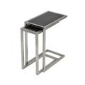 sohoConcept Alfa 2 Piece Nesting Tables Glass/Metal in Brown | 24 H x 12 W x 20 D in | Wayfair OT1002-1