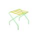 Innit Pamaleta Folding Metal Luggage Rack Plastic/Metal in Green | 20 H x 18 W x 18 D in | Wayfair i13-16-03n