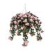 Charlton Home® Azalea Hanging Basket in Cone Planter in Pink | 25 H x 20 W x 20 D in | Wayfair 645DE272130C4F89A26E74A6F6D42DA8