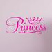 Innovative Stencils Princess Crown Vinyl Nursery Wall Decal Vinyl in Pink | 12 H x 28 W in | Wayfair 1365 Pink