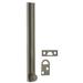 idh by St. Simons Solid Brass Surface Bolt in Gray | 8 H x 0.6 W x 2 D in | Wayfair 11066-15A