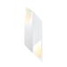 Wade Logan® Caeli 1-Light LED Wall Sconce Ceramic in White/Brown | 17.5 H x 5.5 W x 3.75 D in | Wayfair 71BB359215264533BE440B0F798416D5