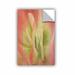 ArtWall Kalanchoe Luciae Succulent' by Ramona Murdock Removable Wall Decal in Green/Pink | 18 H x 12 W in | Wayfair 0rmu129a1218p