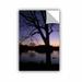 ArtWall Texas Sunset on the Lake by Kathy Yates Photographic Print Removable Wall Decal Canvas/Fabric | 16 H x 24 W in | Wayfair 0yat059a1624p