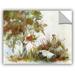 ArtWall Quiet Watch Removable Wall Decal in White | 36 H x 48 W in | Wayfair 0aki198a3648p