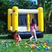 JumpOrange Busy Bee Bounce House for w/ Blower, Nylon in Black/White/Yellow | 72 H x 84 W x 72 D in | Wayfair JOK-Bee06