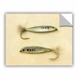 Highland Dunes Judy Stalus Vintage Fishing Flies Removable Wall Decal Vinyl | 24" H x 32" W x 0.1" D | Wayfair 72A031FFE10D459E8FDF00F76E7F2EEE