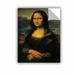 ArtWall Mona Lisa by Leonardo Davinci's Removable Wall Decal Metal in Black/Brown | 32 H x 24 W in | Wayfair 0dav001a2432p