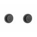 Kwikset Milan Double Cylinder Deadbolt featuring Smartkey w/ Round Rosette Chrome in Black | 4.7 H x 3.9 W x 3.1 D in | Wayfair 159RDT-514S