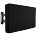 Khomo Gear Universal Weatherproof Protector TV Cover in Black/Brown | 35 H x 54 W x 5 D in | Wayfair GER-1035