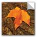 Loon Peak® Maple Leaf & Bark Removable Wall Decal Vinyl | 24" H x 24" W x 0.1" D | Wayfair LNPK3956 37103984