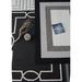 Black/Gray 78 x 0.5 in Area Rug - Ebern Designs Mielack Geometric Handmade Hand Hooked White/Gray/Black Area Rug | 78 W x 0.5 D in | Wayfair