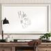 August Grove® Laly Wall Mounted Dry Erase Board Wood/Manufactured Wood in Brown/White | 52 H x 64 W x 1.25 D in | Wayfair LRFY2333 32826933