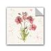 Red Barrel Studio® Hartling Floral Splash V Removable Wall Decal Vinyl in Pink/White | 24 H x 24 W in | Wayfair E78ACC713A864E088ABBA2EE59CCA57B