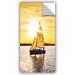 Longshore Tides Chavarria Catalina Sailing Removable Wall Decal Vinyl in Yellow | 24 H x 12 W in | Wayfair 790F1E8D19E24C50A34446A8A59E642C