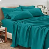 Bare Home Sheet Set w/ Bonus Pillowcase Set green/blueMicrofiber/Polyester in Emerald | Twin | Wayfair 643665955102