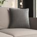 Mercury Row® Throw Pillow Cover & Insert Polyester/Polyfill blend in Gray | 26 H x 26 W x 7 D in | Wayfair MCRW6752 43867373