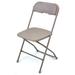 McCourt Manufacturing Series 5 Folding Chair Plastic/Resin/Metal in White | 38.5 H x 17.75 W x 18 D in | Wayfair 51000