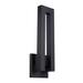 Modern Forms Forq LED Outdoor Armed Sconce Aluminum/Metal in Black | 24 H x 8 W x 5.5 D in | Wayfair WS-W1724-BK