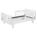babyletto Junior Bed Conversion Kit for Hudson & Scoot Crib in White | 13.5 H x 53.5 W x 0.75 D in | Wayfair M4299W