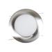 NICOR Lighting Albalite 6" Shower Recessed Trim in Gray | 2.25 H x 8 W in | Wayfair 17505NK