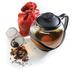 Ebern Designs Hannaley Teapot Set Glass in Black | 5.75 H x 6.25 W x 6.25 D in | Wayfair MNTP2502 42971199