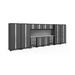 NewAge Products Bold Series 216-in W x 77.25-in H Steel Garage Storage System Steel in Gray | 77.25 H x 216 W x 18 D in | Wayfair 56135