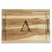 Martins Homewares Ambrosia Monogrammed Cheese Board Wood in Brown | 20 W in | Wayfair 84504MPWGU