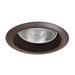 NICOR Lighting R30 6" Baffle Recessed Trim in Brown | 2.5 H x 8 W in | Wayfair 17511OB-OB