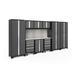 NewAge Products Bold Series 10 Piece Complete Storage System Set in Gray | 77.25 H x 162 W x 18 D in | Wayfair 56032