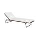 OASIQ Sandur Sun Chaise Lounge w/ Cushions Metal in Brown | 10.63 H x 29.13 W x 79.5 D in | Outdoor Furniture | Wayfair 3001115501000-CN