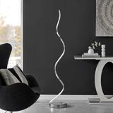 Orren Ellis Taquan 63" LED Dimmable Novelty Floor Lamp Metal in Black | Wayfair CFF6FC86974C43D18873BF7F3C9EC0D7