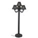 Patio Living Concepts Versailles 63" Candelabra Floor Lamp Metal in Black | 63 H x 28 W x 28 D in | Wayfair 17450