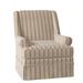 Armchair - Paula Deen Home 33" Wide Swivel Down Cushion Armchair Polyester in Brown | 38 H x 33 W x 37 D in | Wayfair