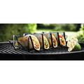 Outset Non-Stick Taco Grill Rack Steel in Brown/Gray | 3.19 H x 14.57 W x 4.84 D in | Wayfair 76449