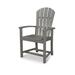 POLYWOOD® Palm Coast Dining Chair Plastic/Resin in Gray | 39.5 H x 24.75 W x 24 D in | Outdoor Dining | Wayfair HND200GY