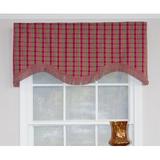 RLF Home Airshow Antique Straight 50" Curtain Valance Polyester/Linen/Cotton Blend in White | 15 H x 50 W x 1 D in | Wayfair A11094-AN