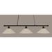 Red Barrel Studio® Oxford 3-Light Bar Glass in Black | 11.25 H x 55.5 W x 16 D in | Wayfair 4A8C451BD26343558FA9E8090C1CF0AE