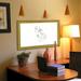 Rayne Mirrors Wall Mounted Dry Erase Board Plastic in Brown/Yellow | 34 H x 28 W x 1.25 D in | Wayfair W57/24.5-30.5