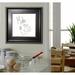 Rayne Mirrors Wall Mounted Dry Erase Board Wood/Manufactured Wood in Black/Brown | 50.25 H x 26.25 W x 2 D in | Wayfair W08/1842