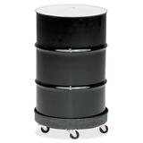 Rubbermaid Commercial Products Brute 500 lb. Capacity Container Universal Drum Furniture Dolly Plastic | 7.5 H x 24.5 W x 24.5 D in | Wayfair