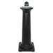 Rubbermaid Commercial Products Rubbermaid GroundsKeeper Tuscan Receptacle in Black/Gray | 35.38 H x 13 W x 13 D in | Wayfair FG9W3000BLA