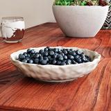 Red Vanilla Marble 20 oz. Low Soup Bowl Porcelain China/Ceramic in White | 1.75 H x 7.5 W in | Wayfair RV750-220/6