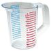 Rubbermaid Commercial Products Bouncer 2-Cup Measuring Cup Plastic | 5 H x 3.5 W x 5.5 D in | Wayfair FG321500CLR