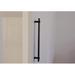 Sure-Loc Hardware Modern Barn Door Handle in Black | Wayfair BARN-MD FBL