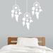 Sweetums Wall Decals Dream Catchers Wall Decal Vinyl in White | 34 H x 12 W in | Wayfair 1872White