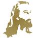 The Decal Guru Jesus Christ Wall Decal Vinyl in Brown | 24 H x 19 W in | Wayfair 1735-WALL-01-29