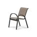 Red Barrel Studio® Hiraku Stacking Patio Dining Chair Sling in Gray | 33.25 H x 23.5 W x 26 D in | Wayfair 19C49A337E7446DAAFD6A30C52728C81