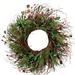 The Holiday Aisle® Winter Berries Twig 19" Silk Wreath Silk in Green | 19 H x 19 W x 4 D in | Wayfair 24953D4D0C0843CCAB7CB5FFAB1257DC