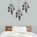 Sweetums Wall Decals Dream Catchers Wall Decal Vinyl in Black | 34 H x 12 W in | Wayfair 1872DkGray